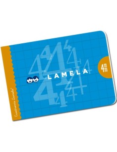 LIBRETA 4º APAISADO 30H 70G CUADROVIA 4MM